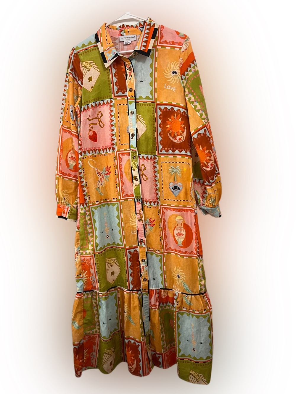 Never fully dressed solare maxy dress